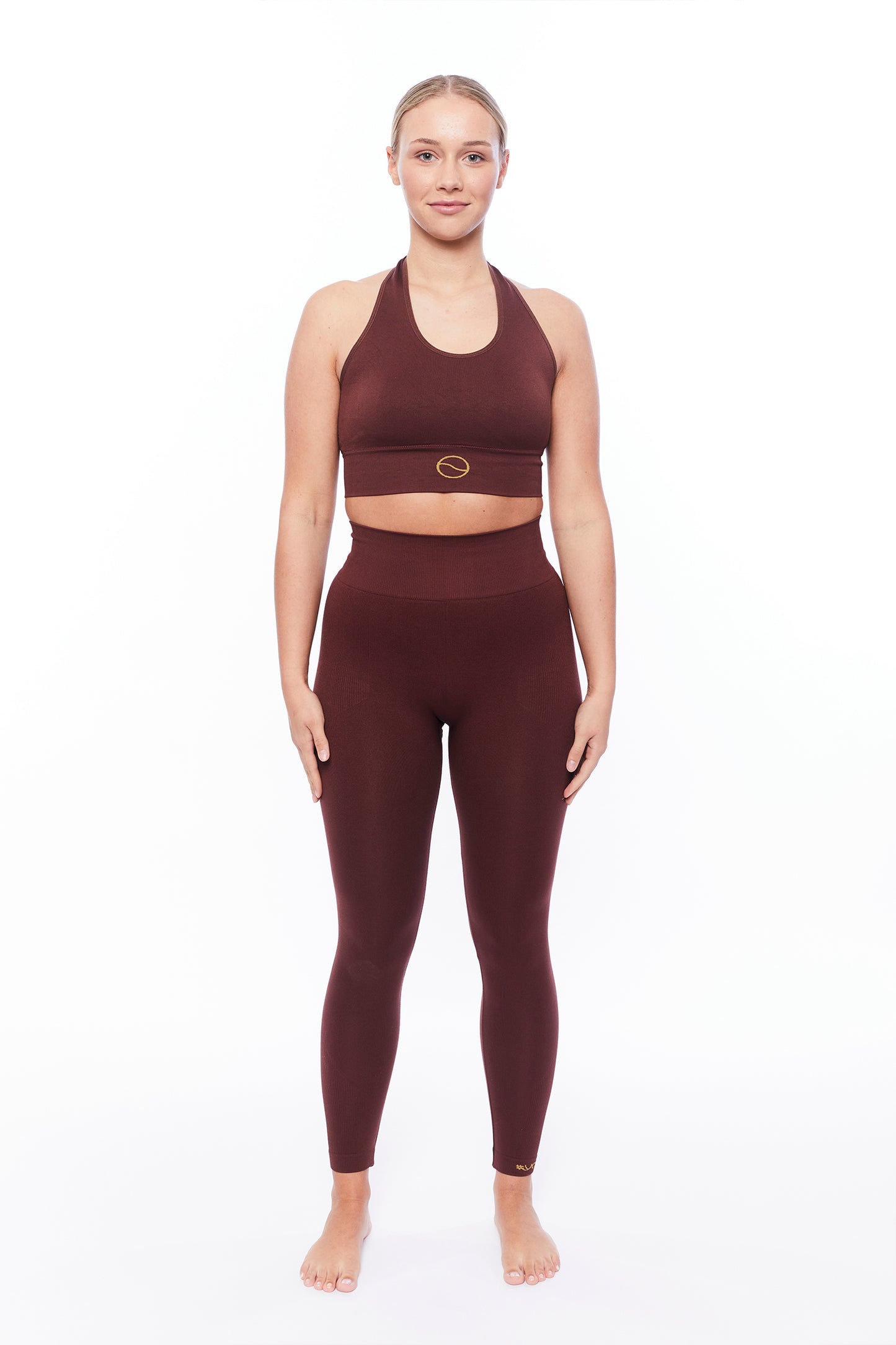 Leggings Yoga Pants Elite - Brown