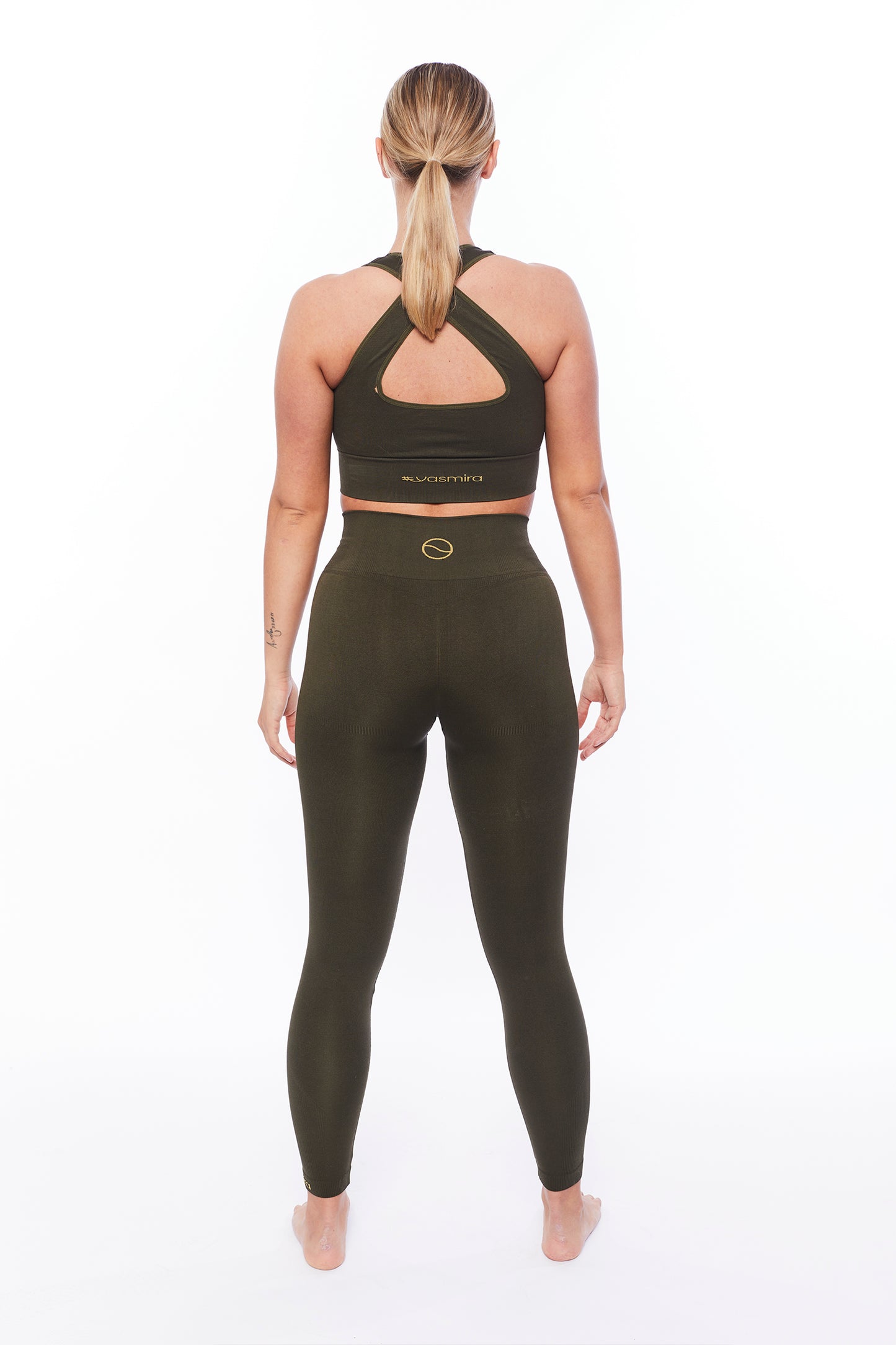 Leggings Yoga Pants - Khaki