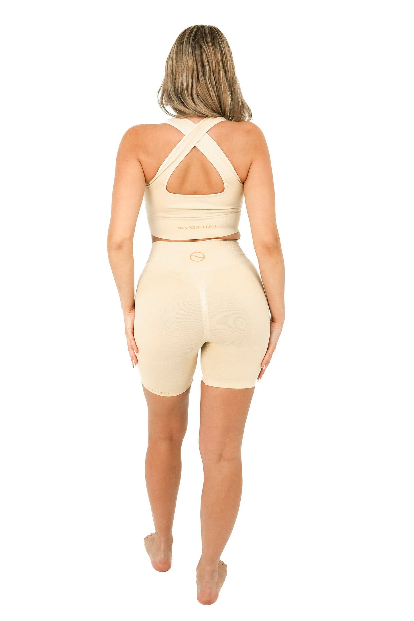 Yoga Short - Nude Creme